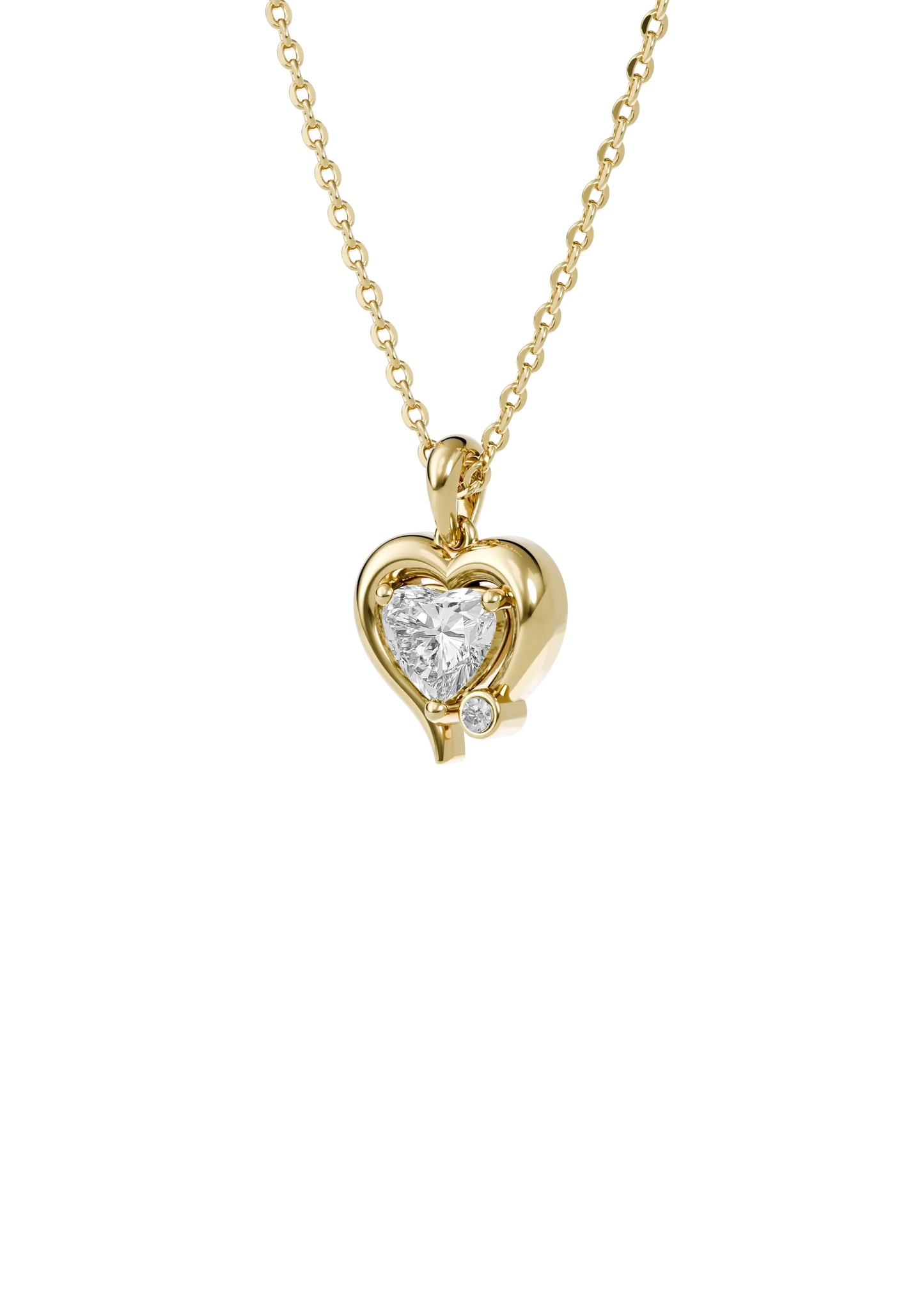 MY DIAMOND HEART PENDANT