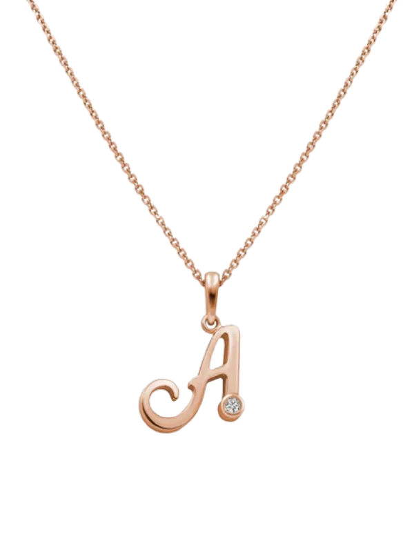 MY EXPRESSION A WITH DIAMOND