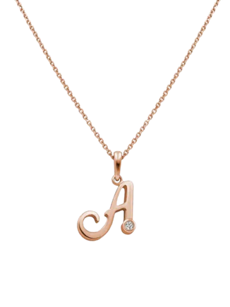 MY EXPRESSION A WITH DIAMOND