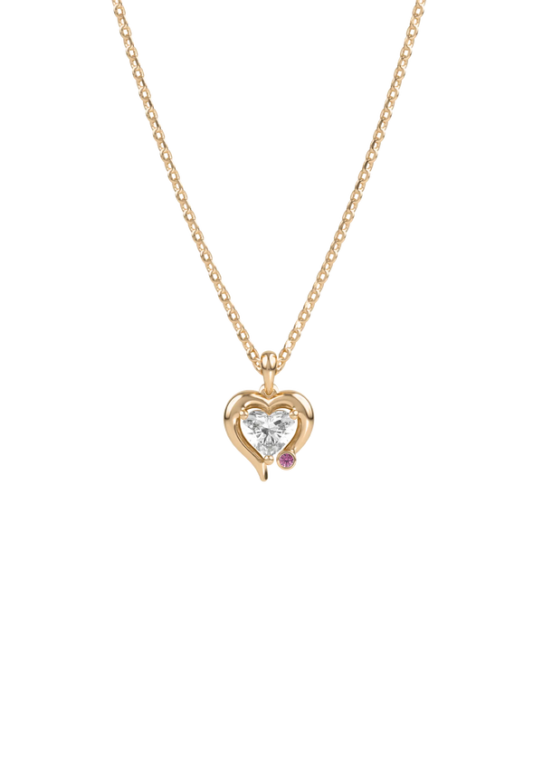 MY DIAMOND HEART PENDANT