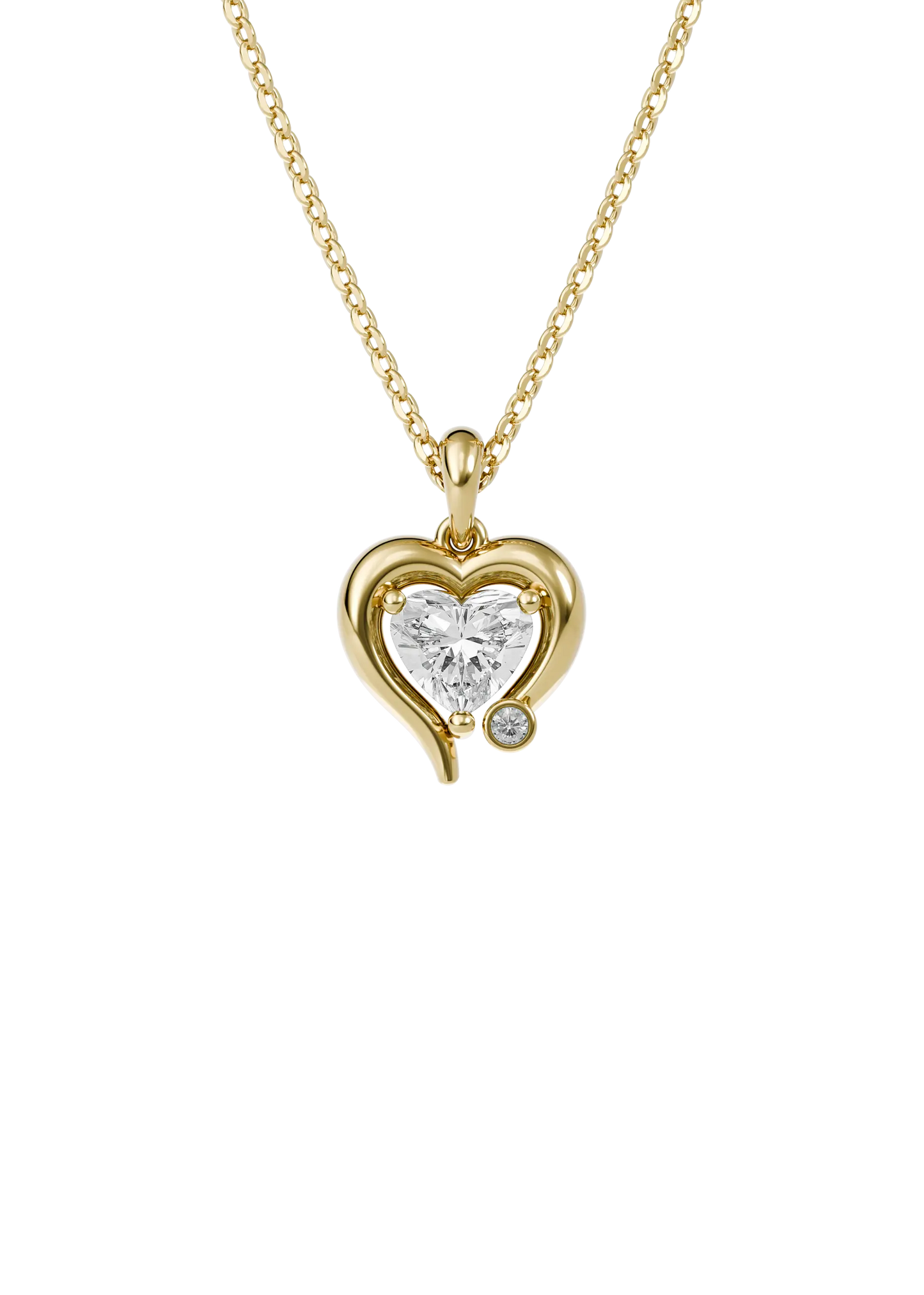 MY DIAMOND HEART PENDANT