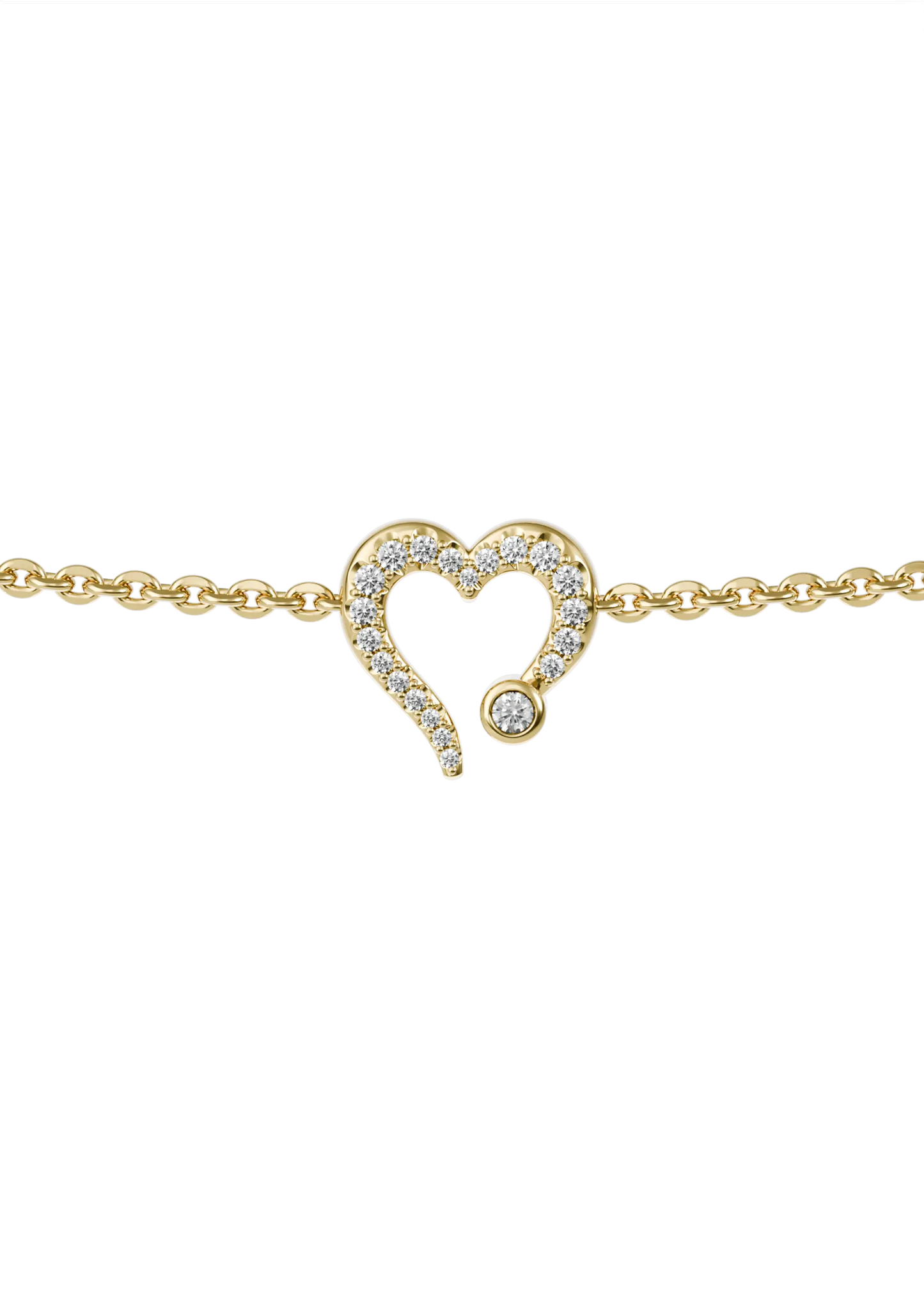 MY HEART BRACELET PAVÊ