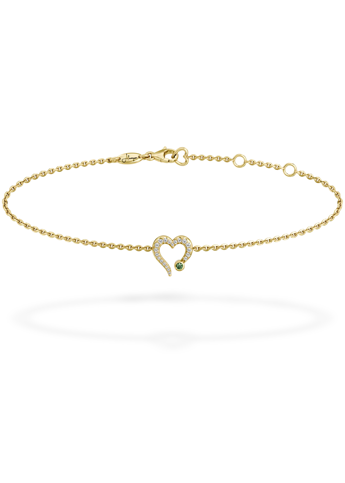 MY HEART BRACELET PAVÊ