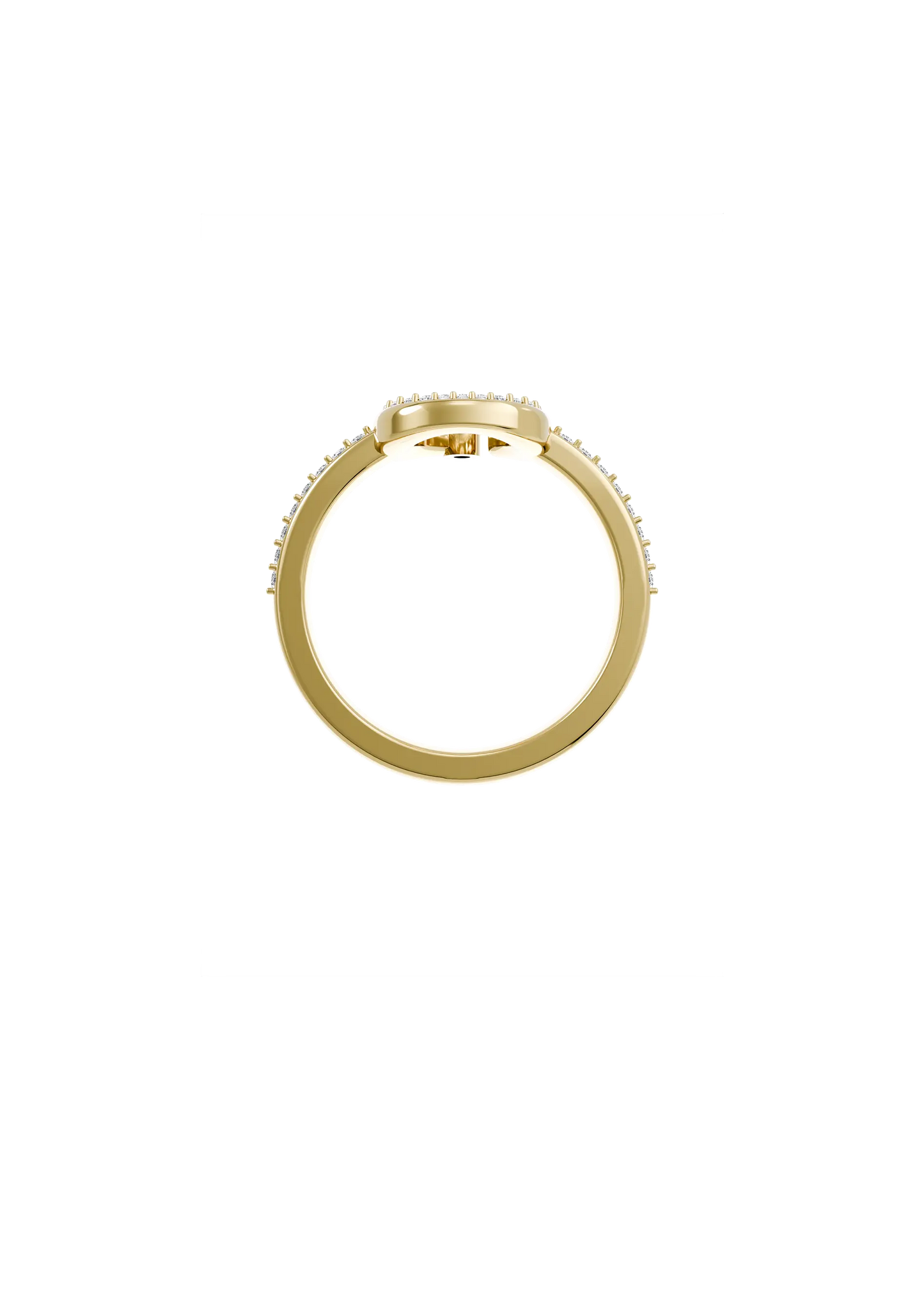 MY FOREVER RING DEMI-PAVÊ