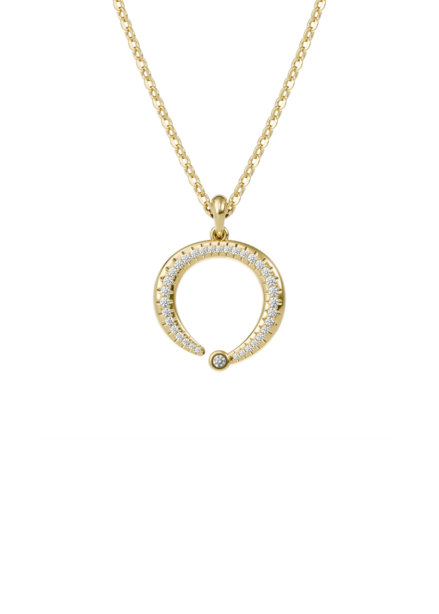 MY FOREVER PENDANT PAVÊ LARGE