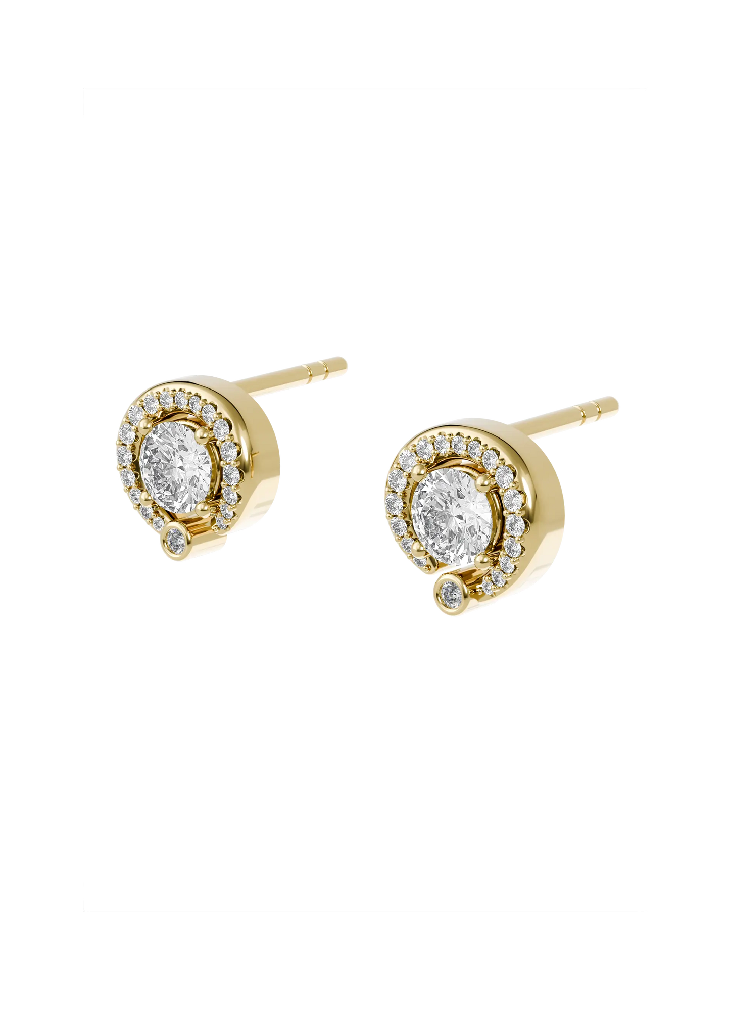 MY DIAMOND FOREVER EARRINGS LARGE PAVÊ