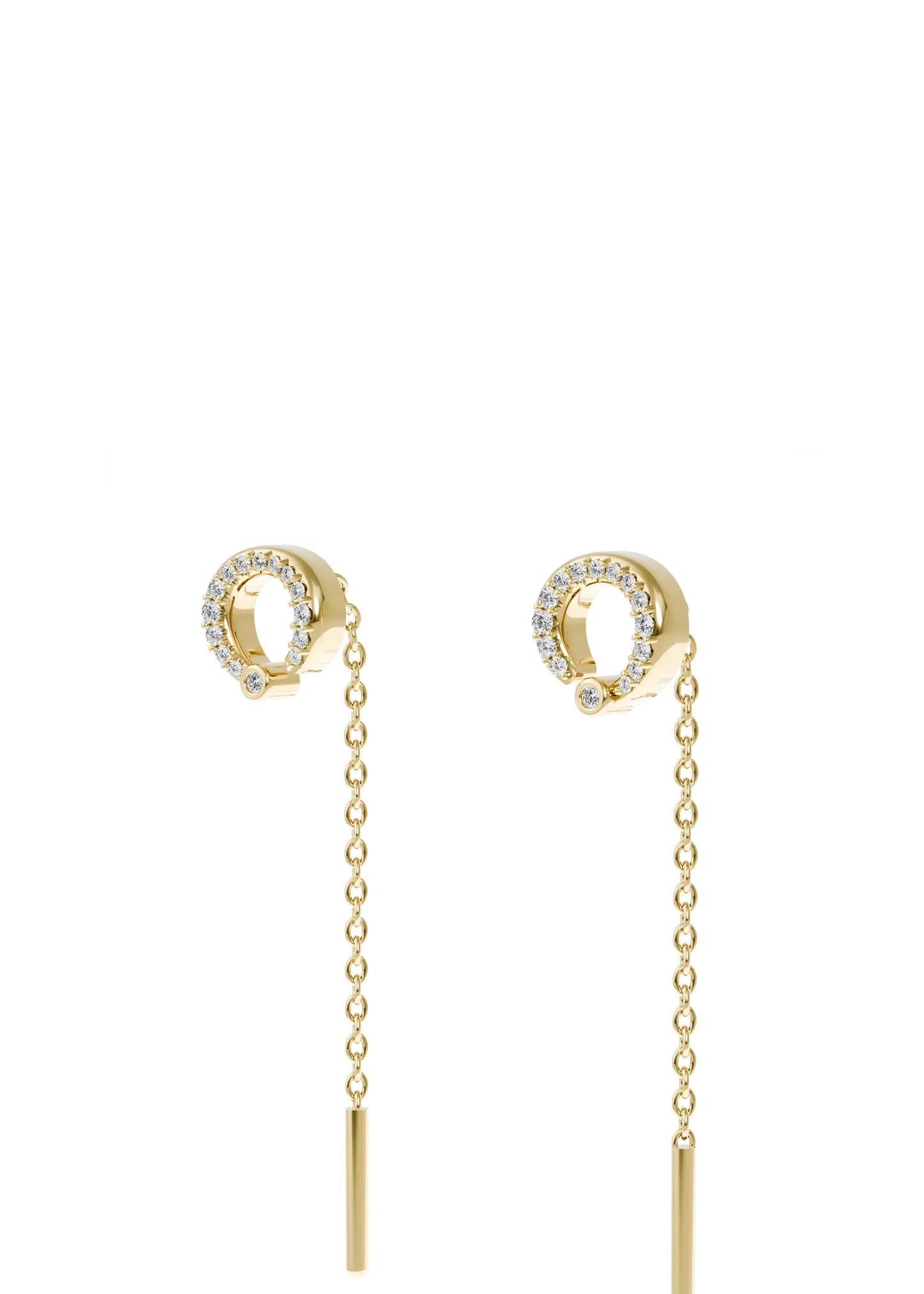 MY FOREVER CHAIN DROPS PAVÊ SMALL